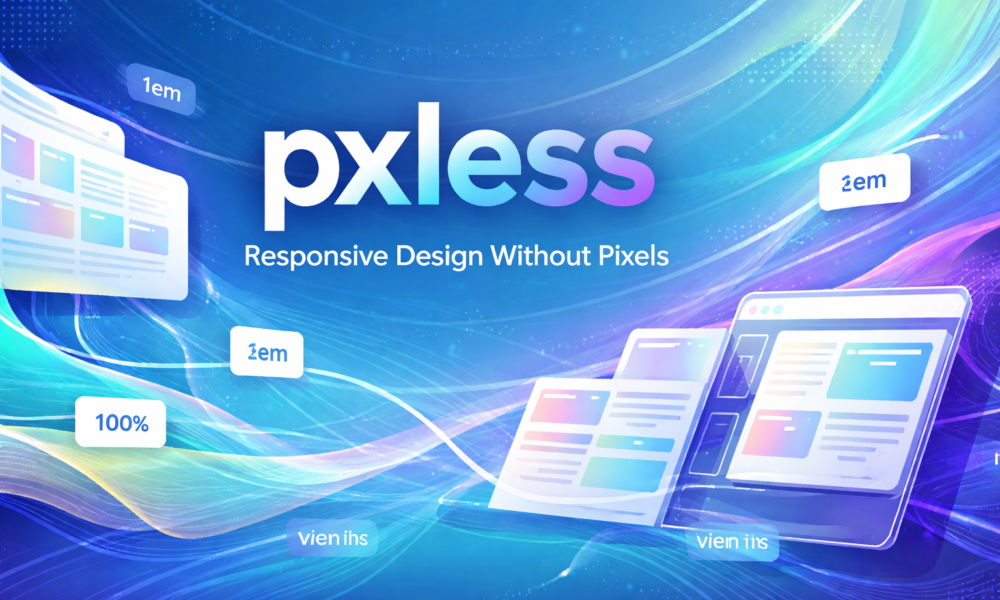 pxless: Rethinking Responsive Design Without Pixels Mastery!