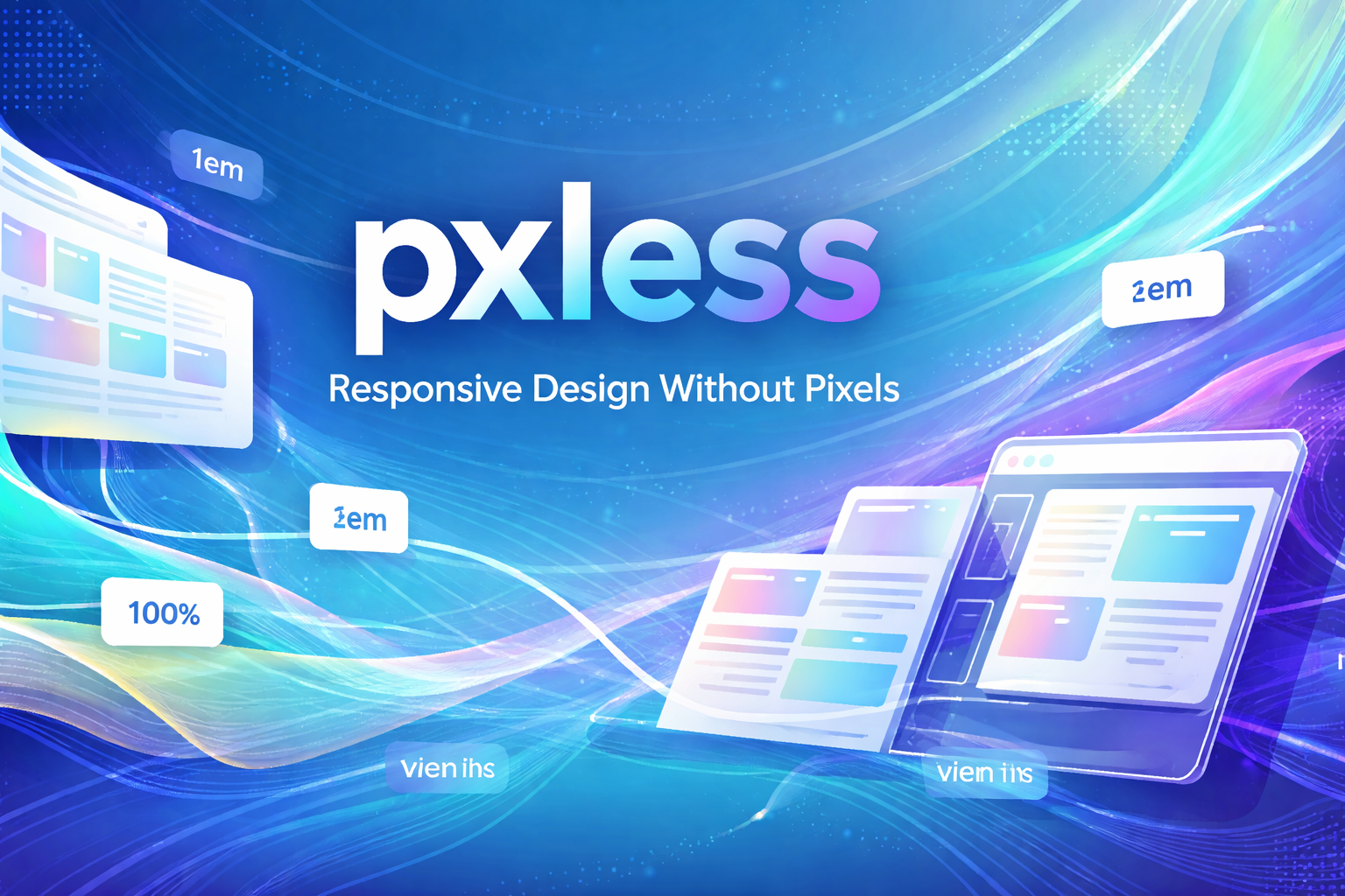 pxless: Rethinking Responsive Design Without Pixels Mastery!