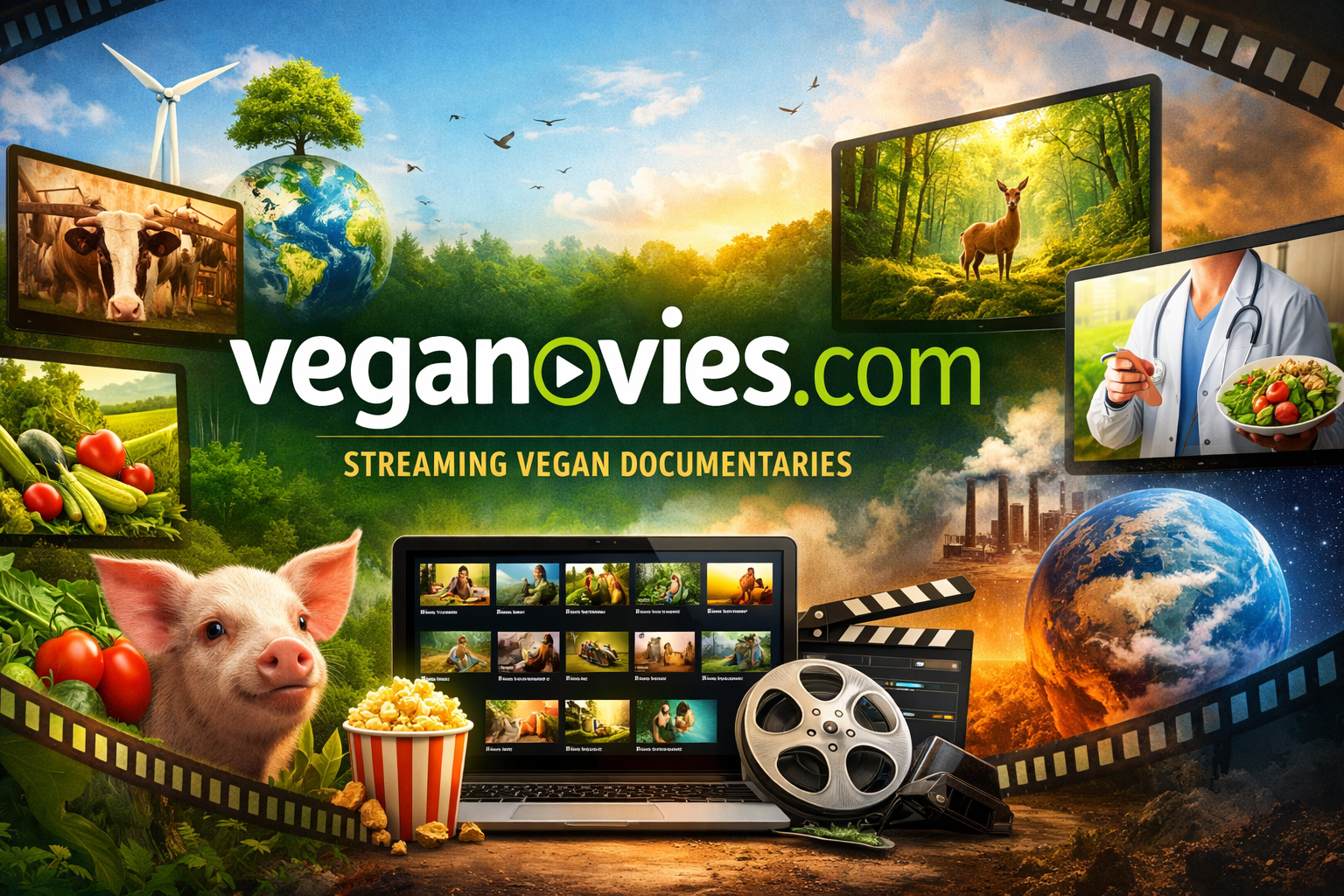 veganovies com: The Digital Home of Vegan Film Documentaries