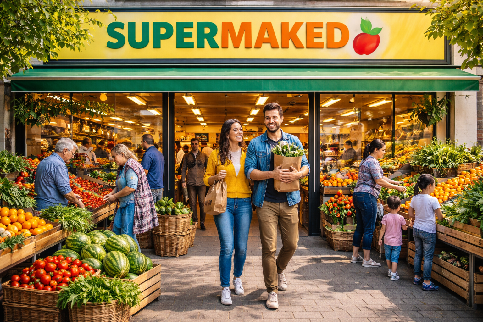 Supermaked: Exploring the Modern Local Market Phenomenon Under One Roof