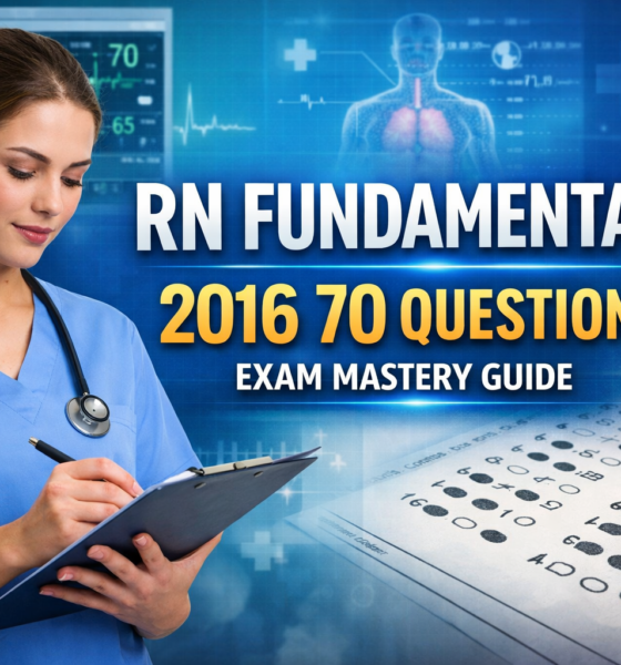 rn fundamentals 2016 70 questions Exam Mastery Guide